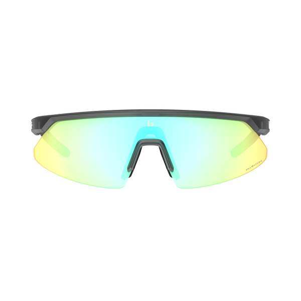 Bollé Micro Edge Black Frost | Phantom Green Lens – Riah  display picture 1