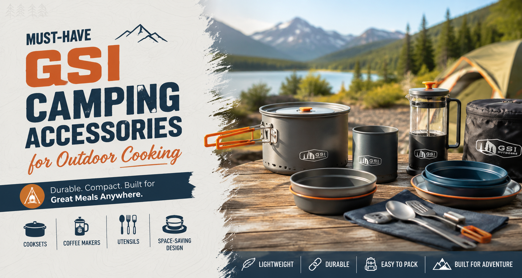 Must-Have GSI Camping Accessories for Outdoor Cooking
