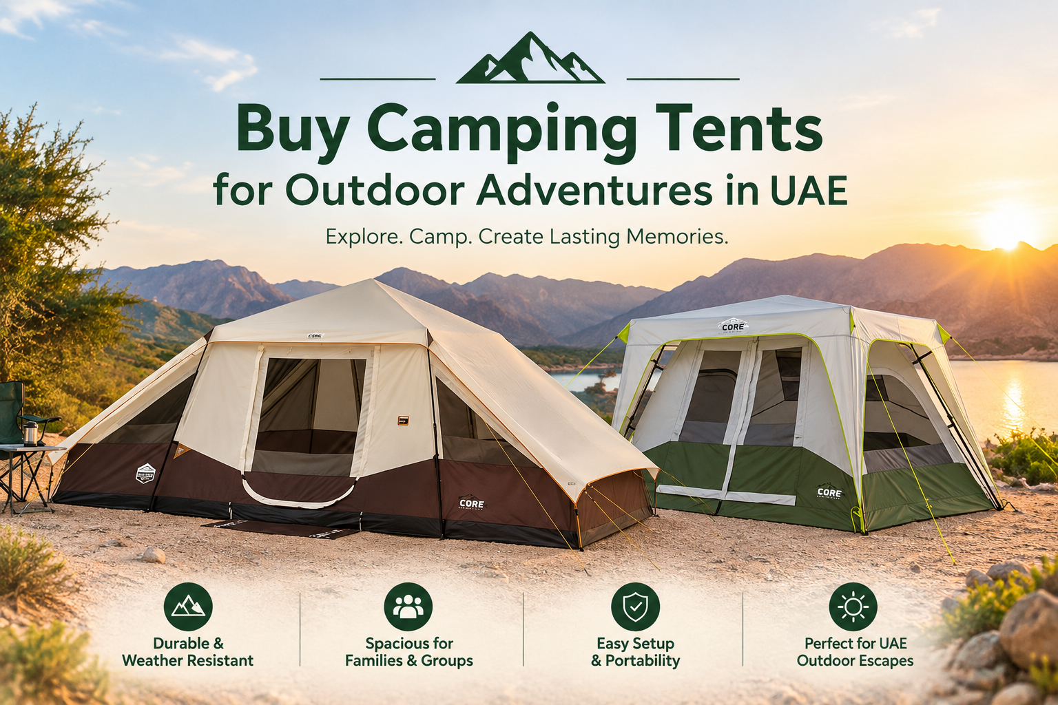 Buy Camping Tents for Outdoor Adventures in UAE