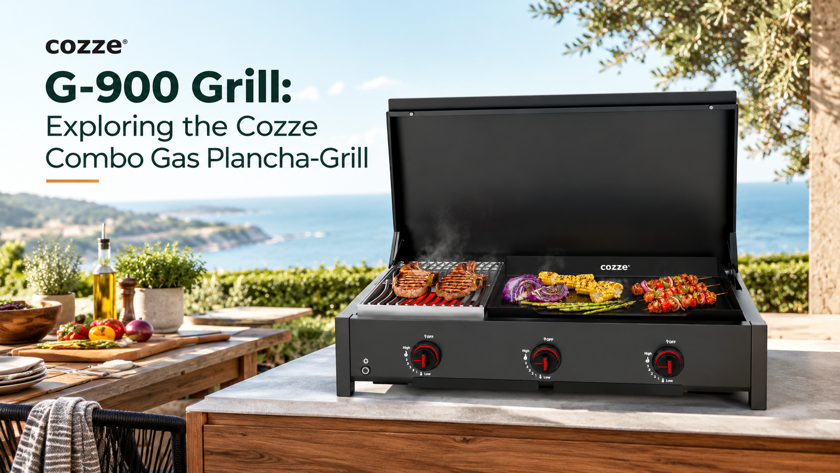 G-900 Grill: Cozze Combo Gas Plancha-Grill Buying Guide