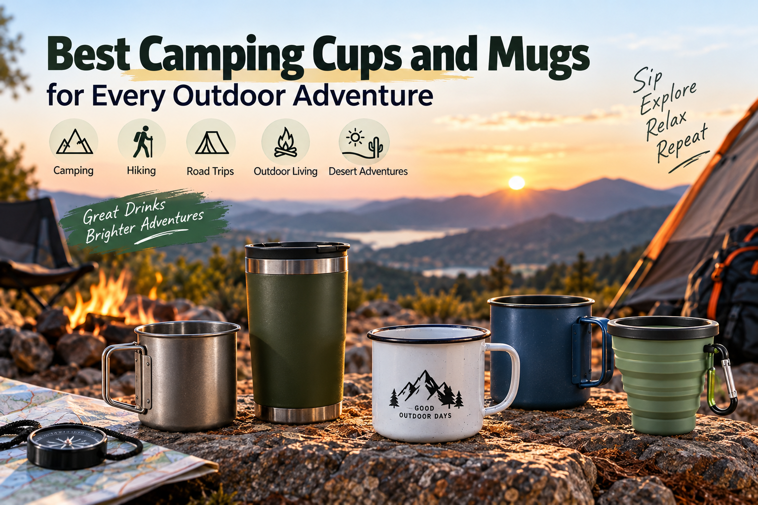 Best Camping Cups and Mugs for Outdoor Adventures