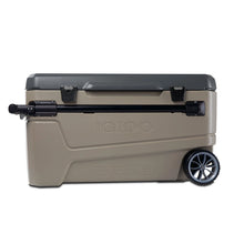 IGLOO-Sportsman Sunset Glide 110 Cooler Box - Sandstone / Carbonite