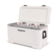 IGLOO-Latitude Marine Ultra 100 Cooler Box - White / Moonscape Gray