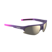Bollé BOLT 2.0 S Burgundy Pink Matte Sunglasses with TNS Gold Lens