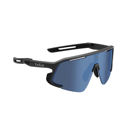 Bollé Windchaser Black Matte Sunglasses with Volt+ Offshore Polarized Lenses