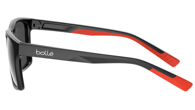 Bollé Reverence Black Shiny Sunglasses with TNS Gun Lens