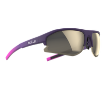 Bollé BOLT 2.0 S Burgundy Pink Matte Sunglasses with TNS Gold Lens