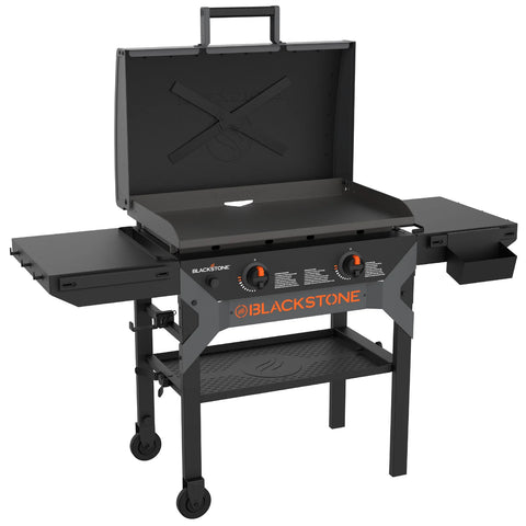 28" Iron Forged Griddle Station with Hood