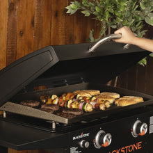 Blackstone 28-Inch Gas Griddle with Dual Burners – Outdoor Flat Top Cooking Station