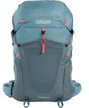 Womens Fourteener™ 30 Hydration Hiking Pack 30L, 100oz, Smoke Blue/Fiery Coral