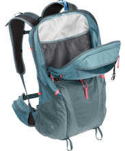 Womens Fourteener™ 30 Hydration Hiking Pack 30L, 100oz, Smoke Blue/Fiery Coral