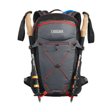 Fourteener™ 26 Hydration Hiking Pack with Crux® 100oz, Graphite/Red Poppy