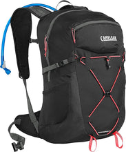 Women's Fourteener 24 100oz, Black/Fiery Coral