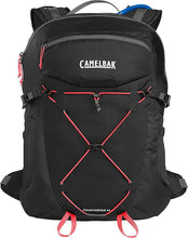Women's Fourteener 24 100oz, Black/Fiery Coral