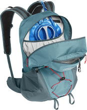 Women's Fourteener 24 100oz, Smoke Blue/Fiery Coral