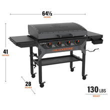 36inch Iron Forged Blackout Griddle With Hood
