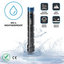 CORE EQUIPMENT 1500 Lumen Rechargeable Flashlight with Auto-Brightness Control