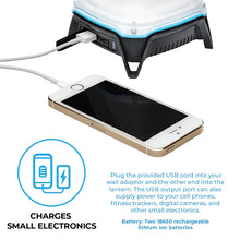 CORE EQUIPMENT 750 Lumen Rechargeable Lantern – Powerful LED Camping & Emergency Light