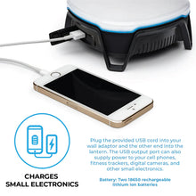 CORE EQUIPMENT 1250 Lumen Rechargeable LED Lantern with Built-In Bluetooth Speaker