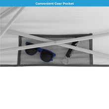 CORE EQUIPMENT 6’ x 4’ Instant Canopy with Half Sun Wall – Light Grey | Portable Outdoor Shade Tent