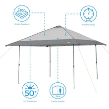 CORE EQUIPMENT 13' x 13' Instant Canopy – Light Grey Pop-Up Outdoor Shelter