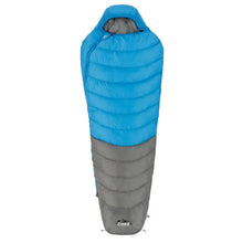 CORE EQUIPMENT 30° Mummy Sleeping Bag – Blue/Grey | Lightweight Cold-Weather Camping Bag