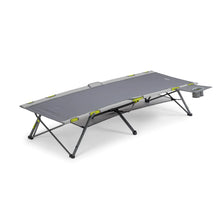 CORE EQUIPMENT Outdoor Folding Camping Cot – Grey | Lightweight Portable Camp Bed