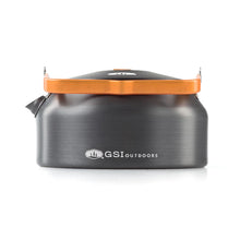 GSI Outdoors Halulite 1-Quart Tea Kettle – Lightweight Camping & Backpacking Kettle