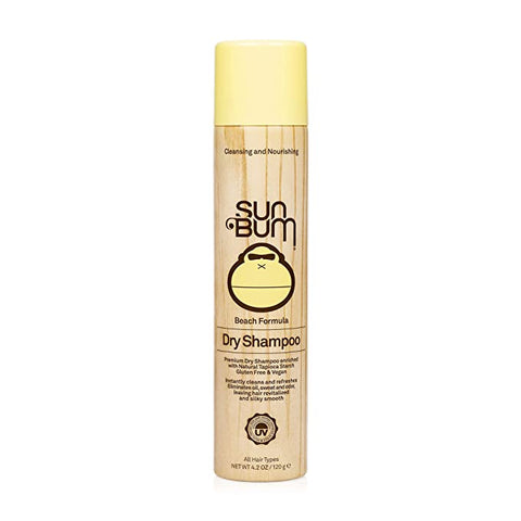 Sun Bum Revitalizing Dry Shampoo 4.2 oz – Oil Absorbing Waterless Hair Refresh Spray