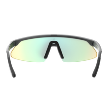 Bollé Micro Edge Black Frost Sunglasses with Phantom Clear Green Photochromic Lens
