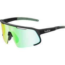 Bolle SPEEDCHASER Black Matte Sunglasses – Phantom Clear Green Photochromic Lenses
