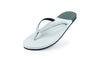 Indosole Women’s Color Block Flip Flops – Light Shore - Sea Salt Eco-Friendly Sandals
