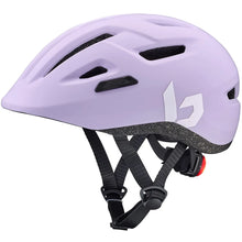 Bollé STANCE Junior Helmet – Lilac Matte | 51–55 cm Kids Cycling Helmet