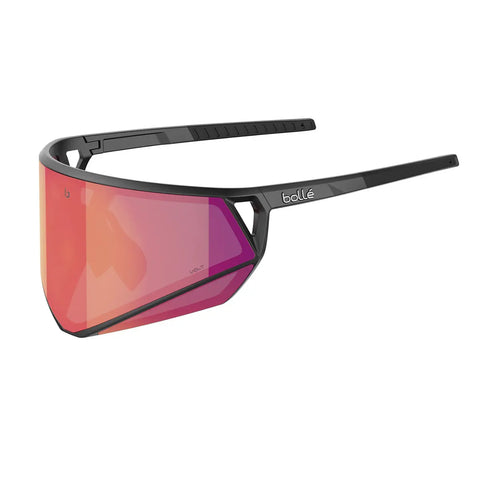 Bollé ALIEN Black Matte Sunglasses with Volt Ruby Lenses