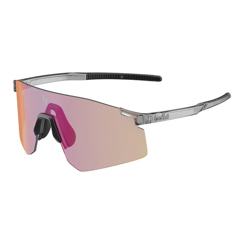 Bollé C-ICARUS Grey Crystal Sunglasses with Clear Ruby Photochromic Lenses