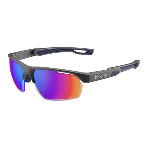Bollé VICTUS PRO Titanium Matte Sunglasses with Volt+ Ultraviolet Polarized Lens