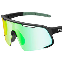 Bolle SPEEDCHASER Black Matte Sunglasses – Phantom Clear Green Photochromic Lenses