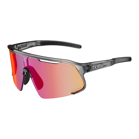Bollé SPEEDCHASER Dark Grey Crystal Helmet with Phantom Clear Lava Photochromic Lens