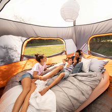 CORE EQUIPMENT 40° Double Cool Climate Sleeping Bag – Grey | Lightweight Camping Comfort