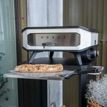 Cozze® Outdoor Table with Pull-Out Shelf – Durable Outdoor Prep & Serving Station