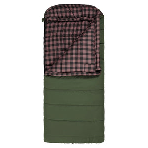 Bridger Sleeping Bag, Long, -35F, Right Zip, Green and Rose