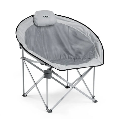 CORE EQUIPMENT Oversized Mesh Round Chair – Breathable, Heavy-Duty Outdoor Comfort