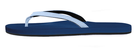 Indosole Women Shore Light Color Combo Flip Flops – Comfortable Eco-Friendly Beach Sandals