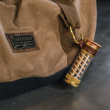 Barebones Edison light stick brass rechargeable LED camping lantern