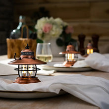 Barebones Edison Mini Lantern copper 3 pack vintage-style rechargeable LED camping lights