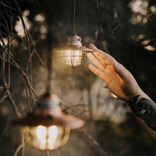 BareBones Edison string light copper vintage outdoor lighting for patio and garden