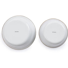 BareBones enamel mixing bowl set of 2 in eggshell color for durable kitchen prep