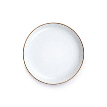 BareBones enamel salad plate eggshell set of 2 durable plates for camping and dining