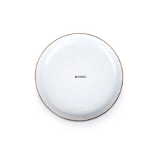 BareBones enamel salad plate eggshell set of 2 durable plates for camping and dining