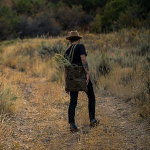 BareBones foraging bag dark khaki durable outdoor backpack